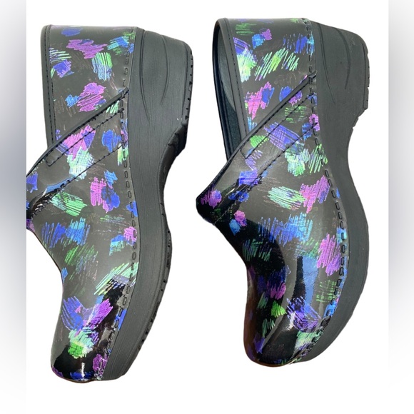 Dansko New Women's XP 2.0 Clogs Coloured Pencil Patent size 38 - Picture 10 of 12